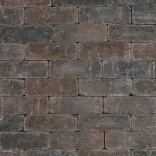 Trommelsteen 21x7x7 bruin/zwart genuanceerd-Verscheidenheid aan mogelijkheden