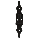 Plaatduim 16-D1 rustica zwart TXT p/stuk-