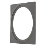 In-Lite PLATE 1 afdekplaat pearl grey voor Big Flux-Luna-