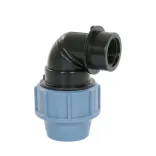 Unidelta schroefknie 90°