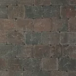 Trommelsteen 15x20x6 bruin/zwart genuanceerd-Verscheidenheid aan mogelijkheden