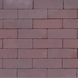 Strackstone Kera GRN+ Dikformaat 21x7x8 vlak elleboogverband rood-bruin PL2-Deklaag van gerecycled keramisch (rest)materiaal