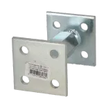 Paalhouder hoogte verstelbaar 70x70 GV-