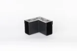 Star Drain 65/100 Hoekstuk - Falcon-Line (RVS-Inox)-Verschillende aansluitmogelijkheden