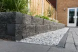 Wallblock Split 12x12x30 Antraciet-Authentieke uitstraling