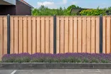 Tuinscherm Breukelen (19+2) Douglas Geschaafd 180x180cm-Gedroogd en geschaafd