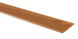 Excellent/Elegant Achterwand Douglas Zweeds Rabat 680cm-Basispakket met rabat wandplanken