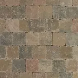 Trommelsteen 15x15x6 brons genuanceerd-Verscheidenheid aan mogelijkheden