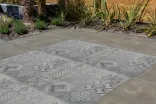 Ceramiton Titan 60x60x4cm Mosaïc Silver-Kras- en kleurvast