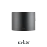 In-Lite Halo Up-Down Wall 100-230v - Black-Energiezuinig