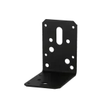 Hoekanker z/rilL 90x90x60mm zwart TXT p/stuk-