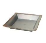 Moodul vuurschaal 60x60x15cm Cortenstaal-Makkelijk te installeren