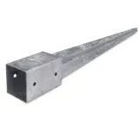 Paalhouder m/punt 71x750mm FV-