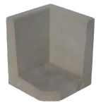 (H) Hoek L-element 50x40x40x8 grijs-Voor de realisatie van hoogteverschillen