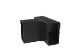 Star Drain 65/100 T-stuk - Premium Zwart (Aluminium)-Eenvoudige installatie