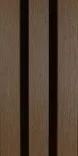WPC WEO35 Gardenwall 33x170mm (wb 140mm) 290cm Teak-Buitengewone imitatie van natuurlijk hout