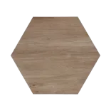 Staptegel Hexagons Foresta Chiaro o60x52x2cm-Krasbestendig