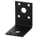 Hoekanker 50x50x35mm zwart TXT p/stuk-