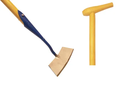 Ronde schoffel 16cm essen steel 1700mm-