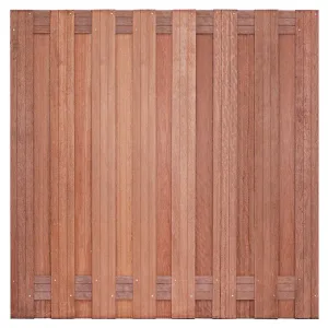 Hardhout Scherm Campos 180x180-Levensduur van 20-25 jaar