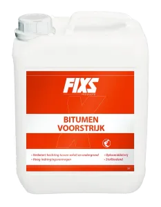 Fixs Bitumen Voorstrijk 5 liter-