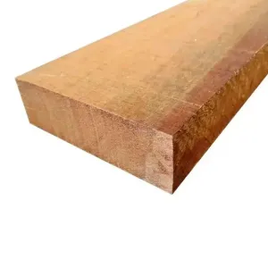 Azobé Gording Ruw 5x10x350cm-Levensduur van meer dan 25 jaar