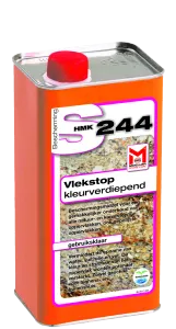 HMK S244 - Vlekstop Kleurverdiepend - 1Ltr-Voorkomt binnendringen van water