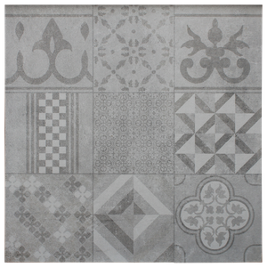 213424 Ceramiton 60x60x3 cm Mosaik grey