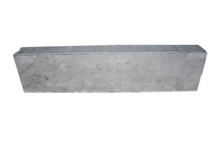 Opsluitband 12x25x100 hanzezwart GRN+ KOMO-Te gebruiken voor het opsluiten van bestrating