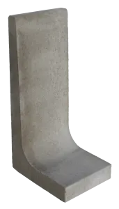 L-Element 100x50x40cm Grijs-Voor de realisatie van hoogteverschillen