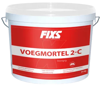 Fixs Voegmortel 2 Componenten Grijs 25kg-Gemakkelijk en snel verwerkbaar