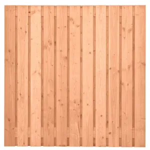 Tuinscherm Maarssen (21+2) Douglas Geschaafd 180x180cm-Onbehandeld Douglas