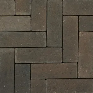 Strackstone+ Dikformaat 21x7x8cm vlak havanna/antraciet genuanceerd-Verscheidenheid aan mogelijkheden