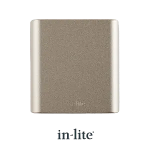 In-Lite Ace Up-Down Wall 100-230V - Rosé Silver-Energiezuinig