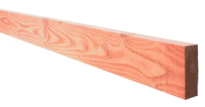 Douglas Gording Fijnbezaagd 5x15x500cm Ruw Onbehandeld-Vormen stevig raamwerk van het dak of de vloer