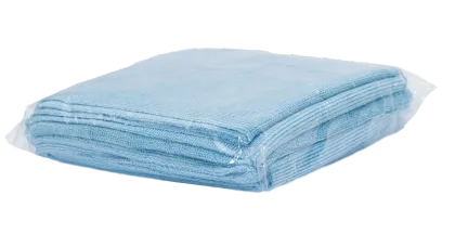 HKM - Microvezeldoek 40x40 blauw - set à 5 stuks-Zeer geschikt voor het verwijderen van vuil en stof