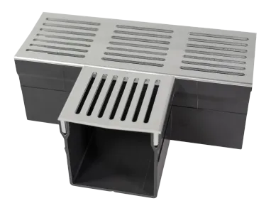 RSSD Aluminium Grijs T-Goot 10x10cm-