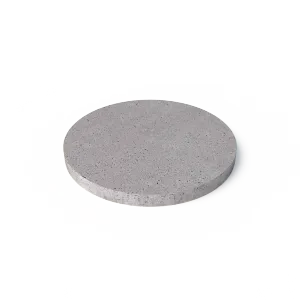 Schellevis Oudhollands Grijs Rond Ø60x7cm-Open en unieke structuur