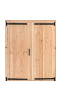 Douglas deur compleet Dubb.klampdeur B1696x2021mm sponn.maat-