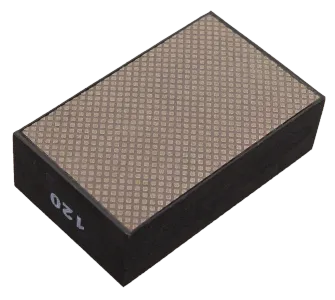 Diamant Handpad 90x55 120 Korrel Zwart-