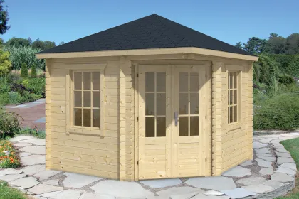 Blokhut - Tuinhuis 28mm Asmund-