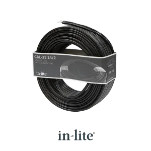 In-Lite Laagspanningskabel type CBL-14/2 12V 2-aderig 25mtr-