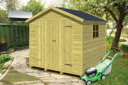 Tuinhuisje geïmpregneerd Hugo (dakleer+toebehoren in pakket)-