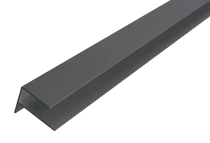 WPC WEO35-60 Alu F-profiel 65x80mm 300cm Dark Grey-Zeer sterk