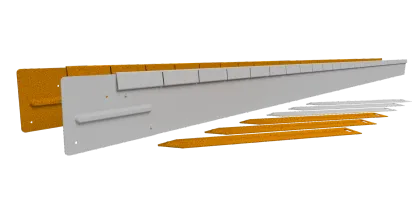 Flexline Gegalv.15cm L=220cm