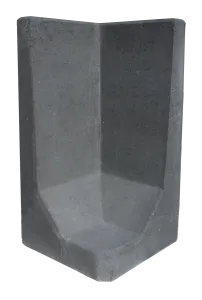 L-Hoekelement 80x40x40 Antraciet-Voor de realisatie van hoogteverschillen