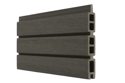 WPC Boston Modern 21x160mm (wb 150mm) 178cm Dark Grey-Elegant triple rhombus profiel