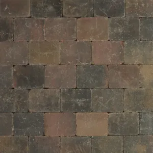 Trommelsteen 15x20x6 brons genuanceerd-Verscheidenheid aan mogelijkheden