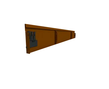 Rigidline (WS) Corten 24x220cm-Gemakkelijk en snel te monteren