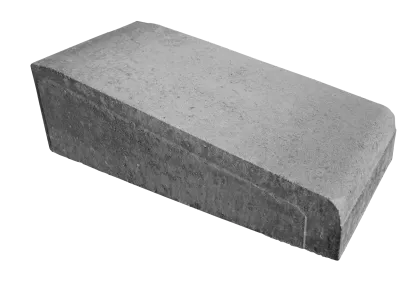 Inritband 30x60x12/20 tussenstuk grijs-Voor het opvangen van hoogteverschillen tussen o.a. trottoirs en rijpaden